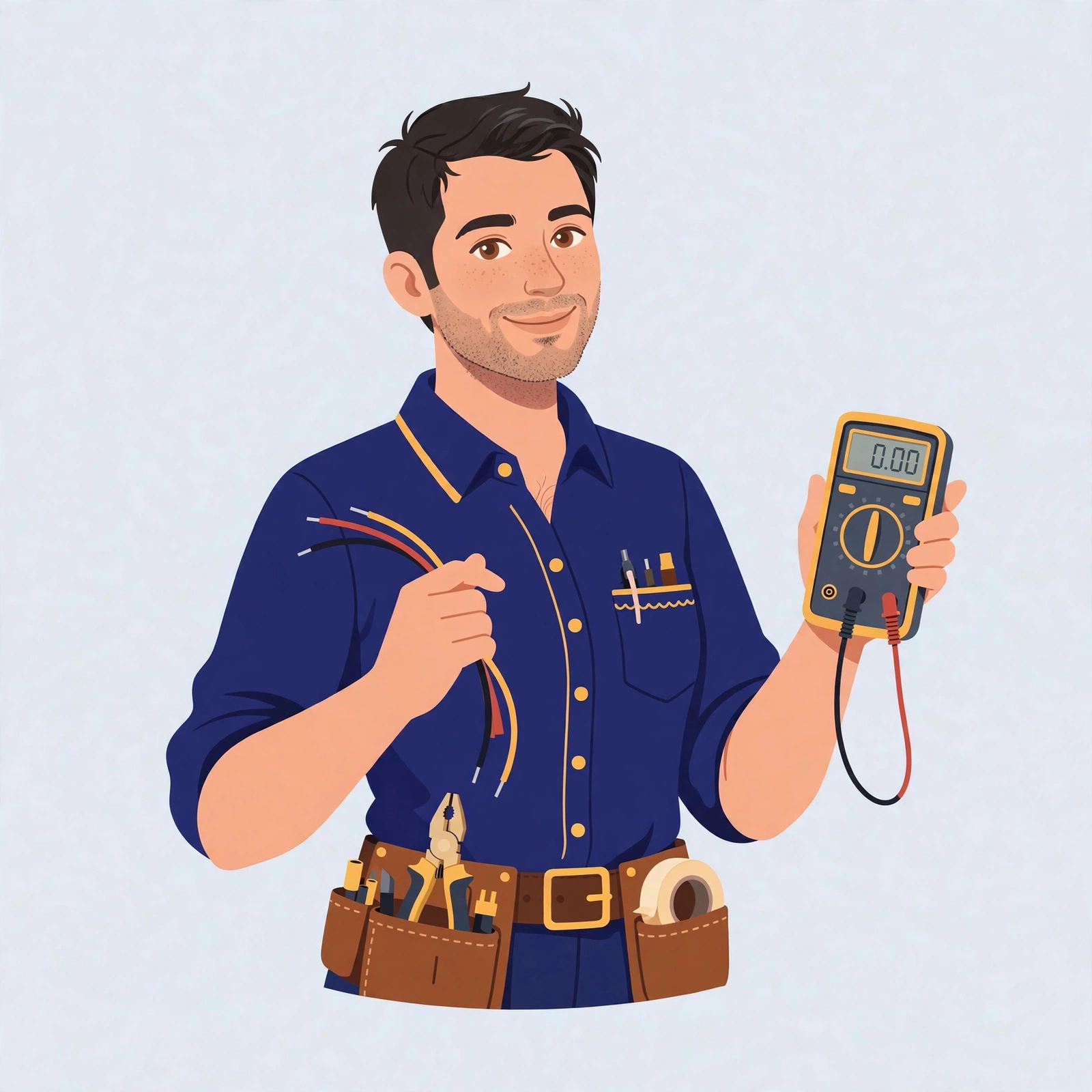 Electrician — illustration